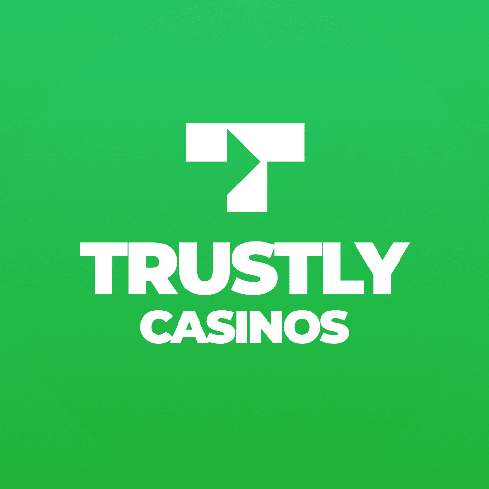 Trustly logga med casino text och utländska casino