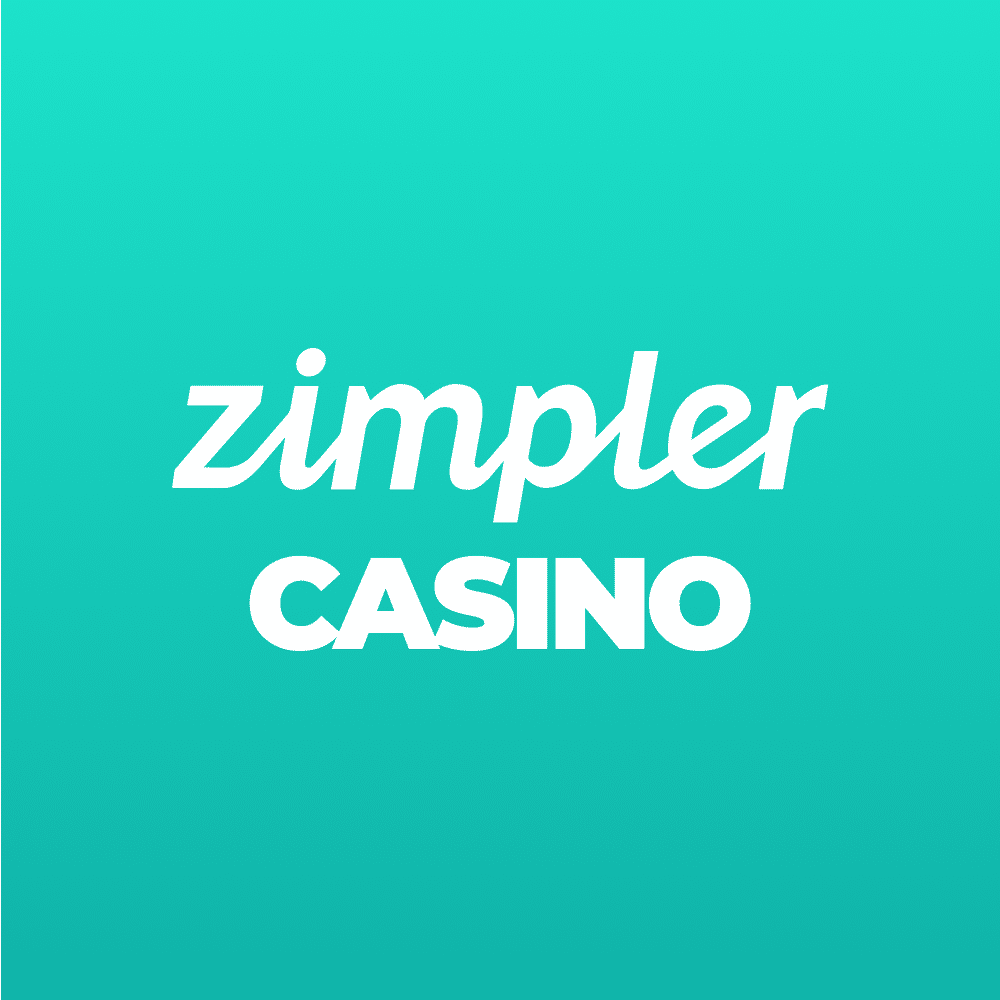 Zimpler logga med casino text