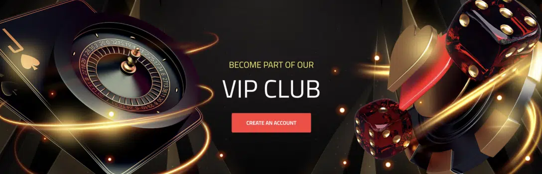 Ultra casino VIP program banner
